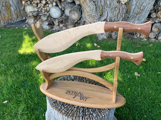 Training Kukri: Maple & Mahogany