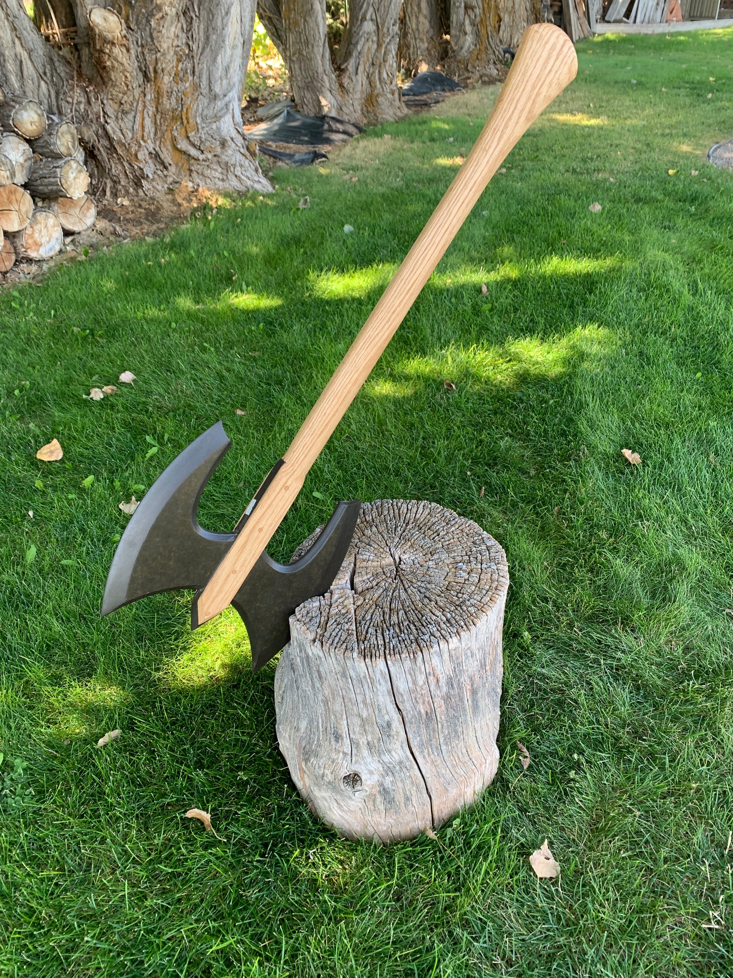 Double Sided Battle Axe
