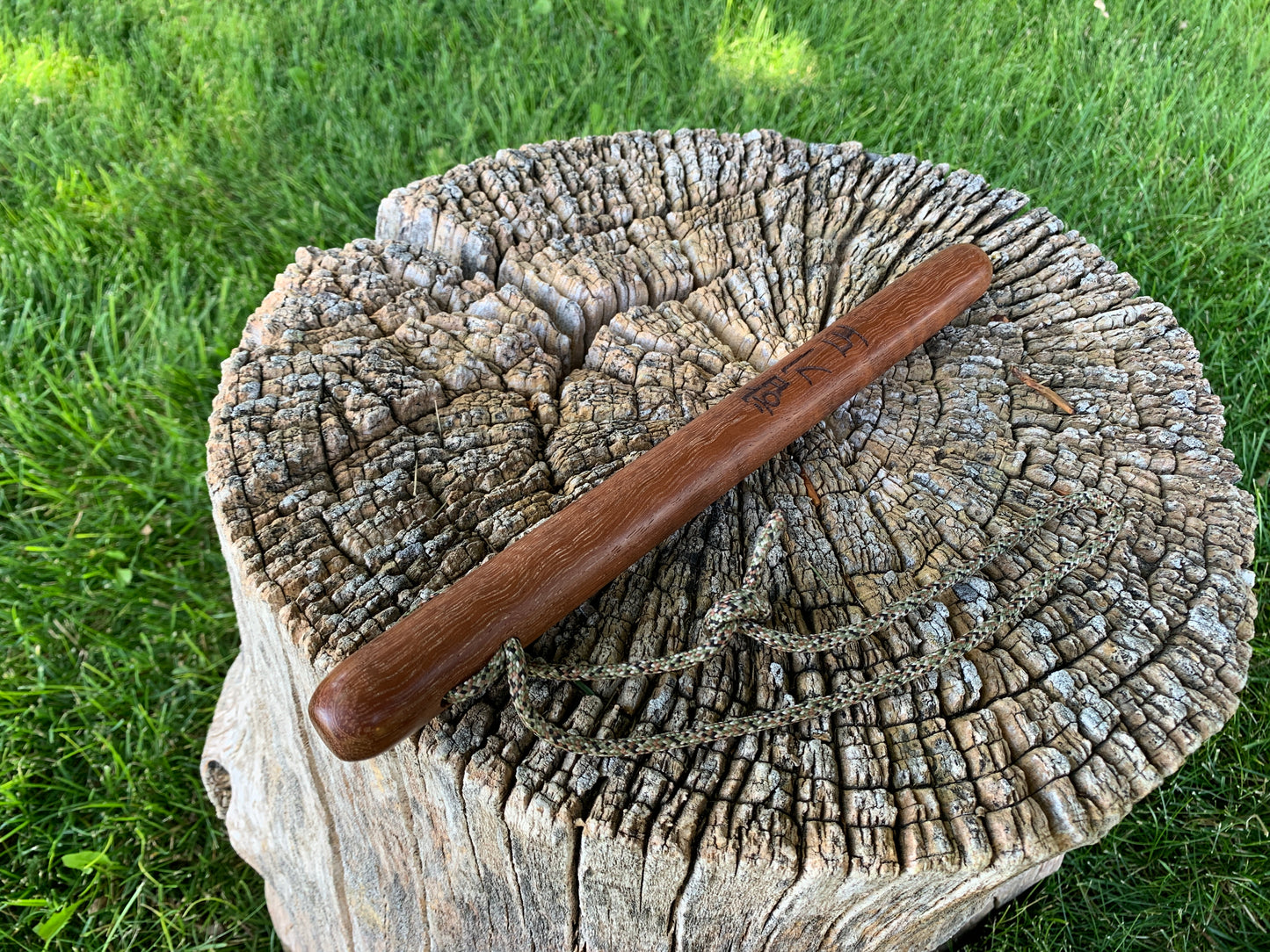 Jatoba Tan-Bong - Hapkido Engraving