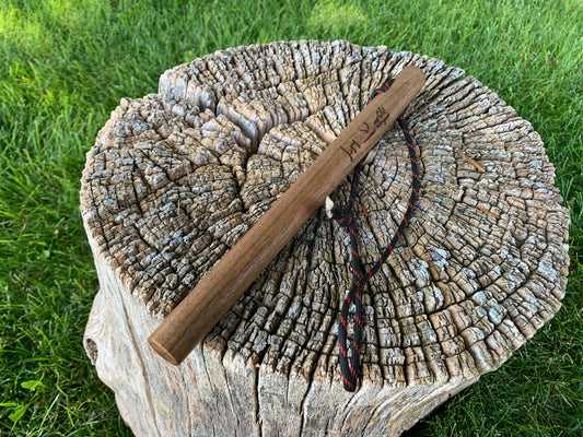 Walnut Tan-Bong - Hapkido Engraving