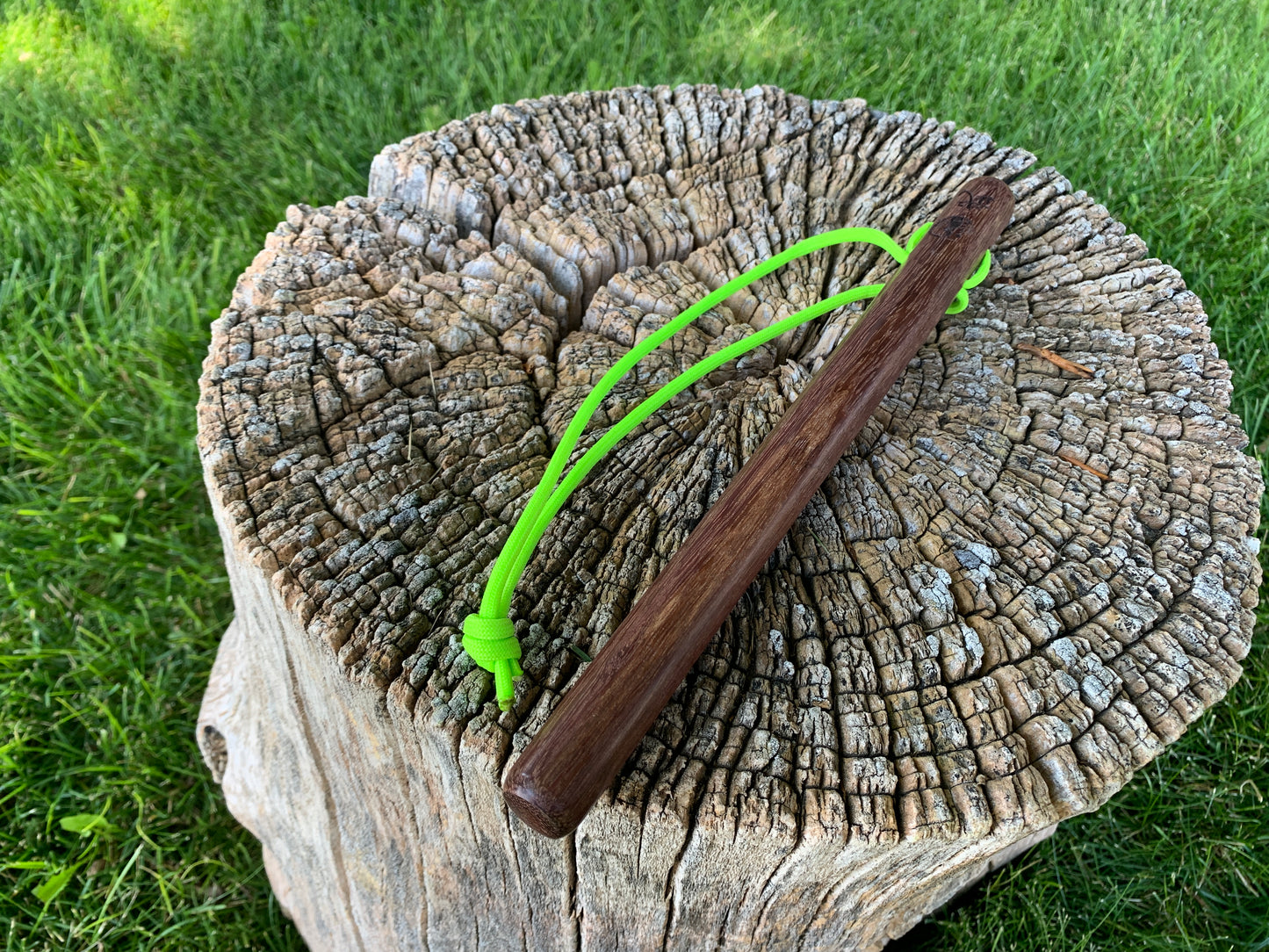 Purpleheart Tan-Bong - Warrior Engraving