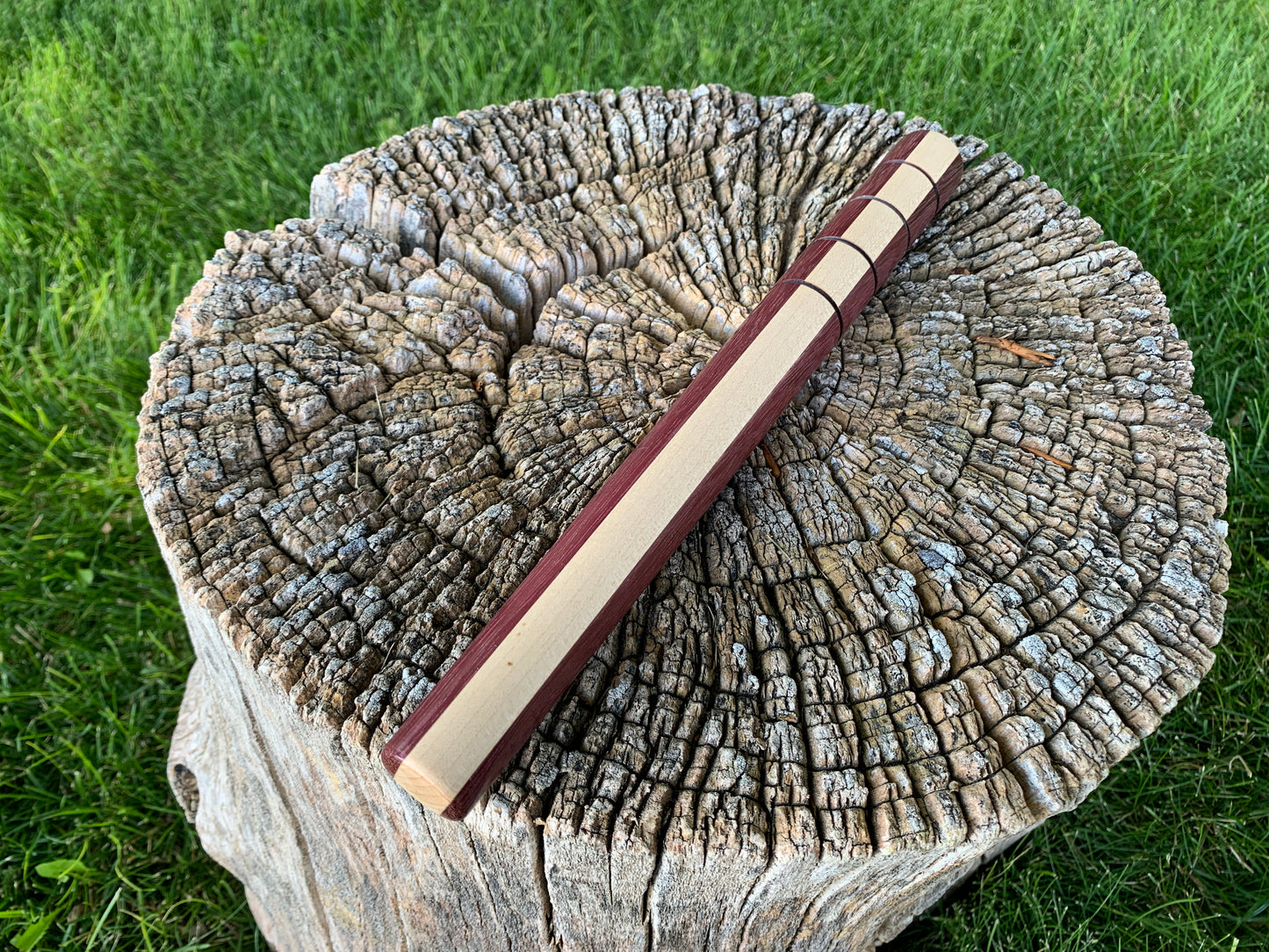 Purpleheart and Maple Tan-Bong