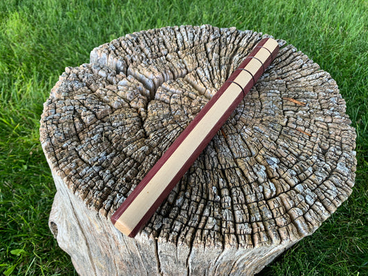 Purpleheart and Maple Tan-Bong