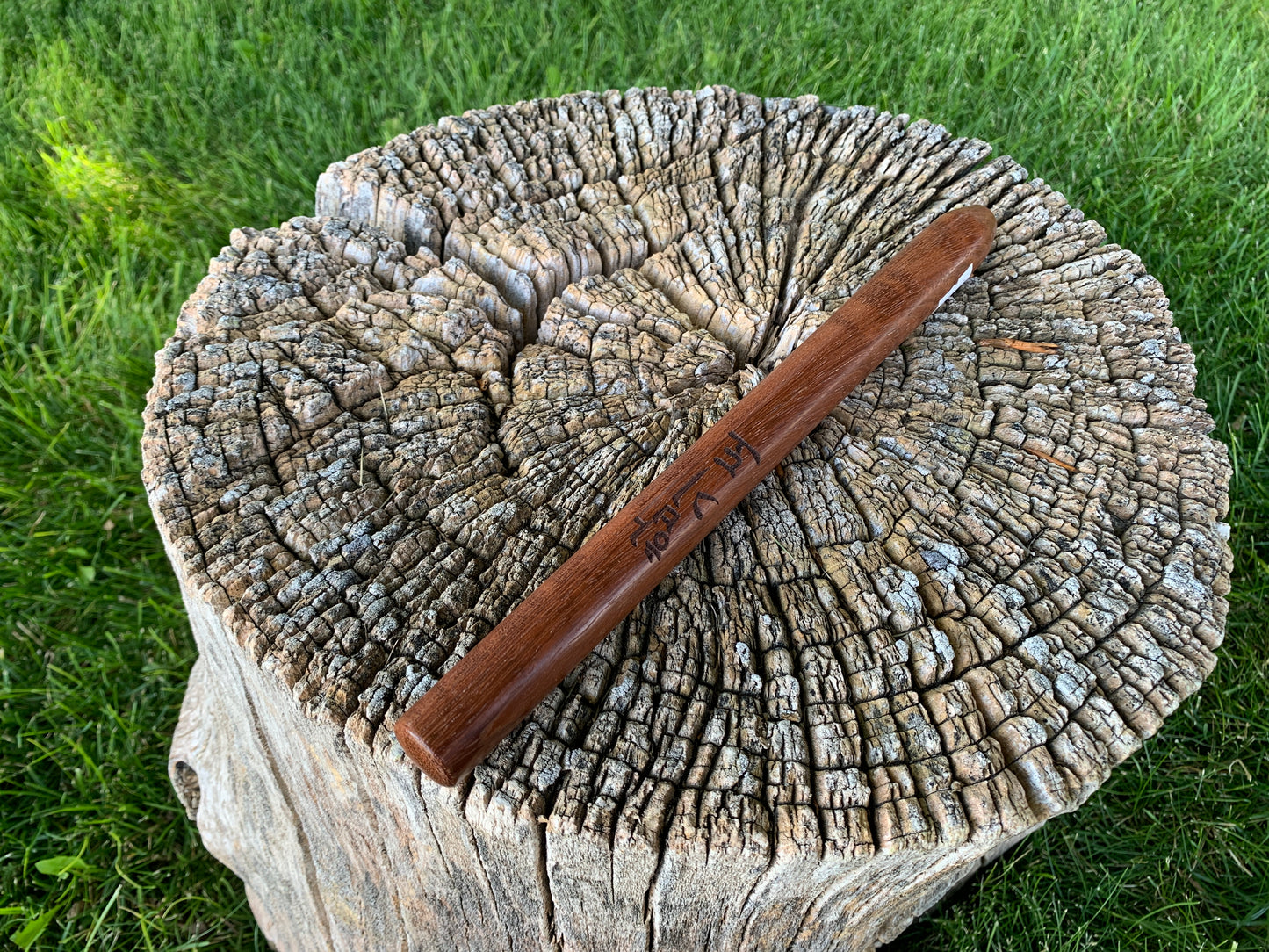 Jatoba Tan-Bong - Hapkido Engraving