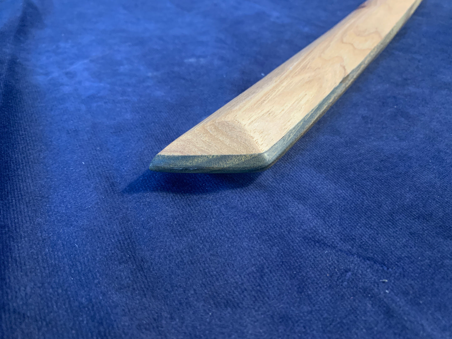 Verawood, Hickory, & Jatoba Laminated Bokken wakizashi