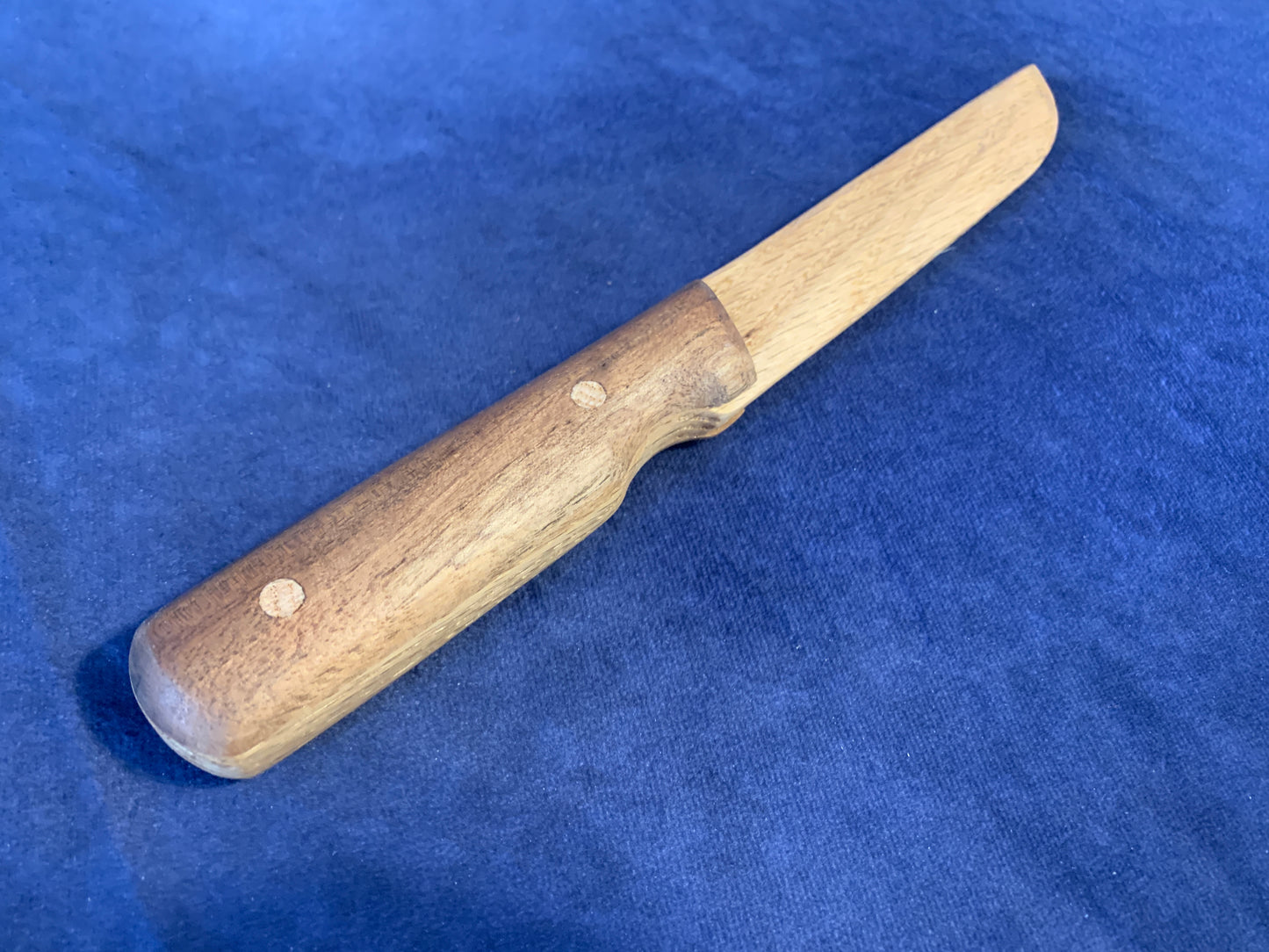 Walnut and Oak Knife