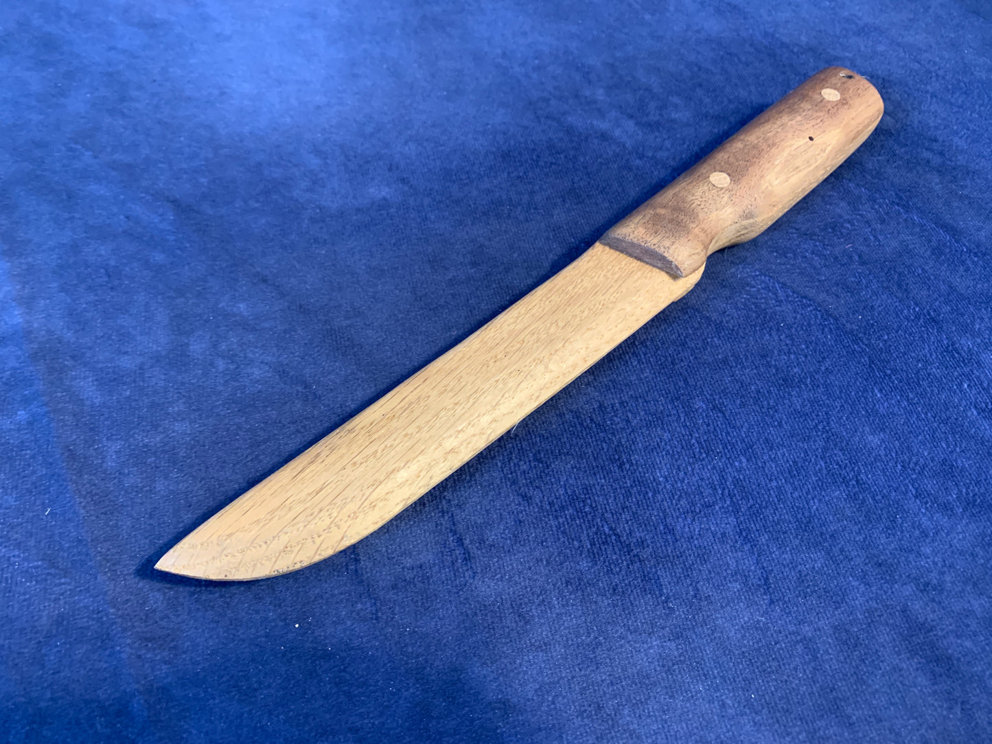 Walnut and Oak Knife