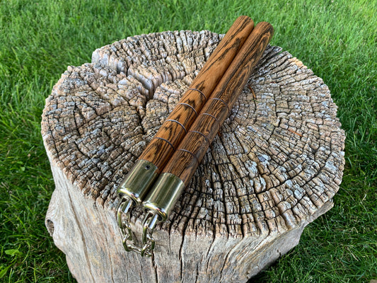 Bocote Chain Nunchaku