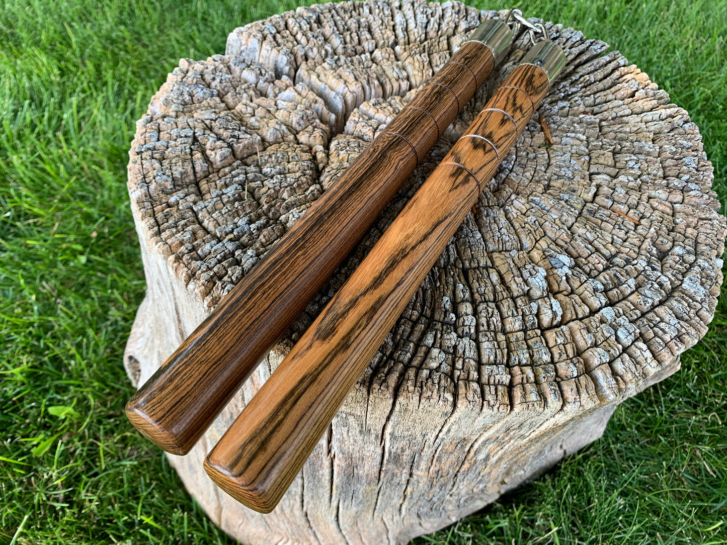 Bocote Chain Nunchaku