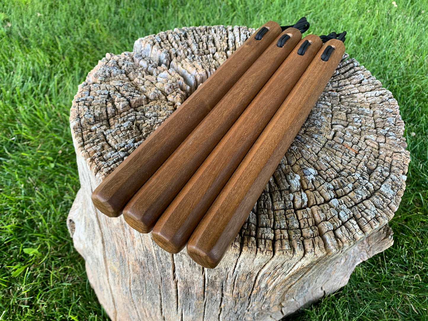 Ipe Octagon Nunchaku Set