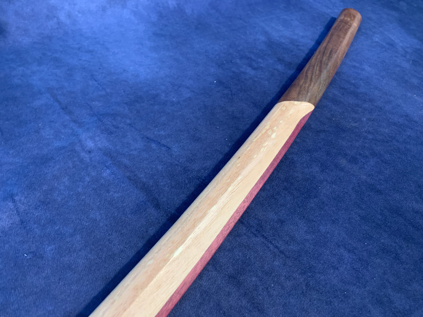 Laminated Bokken - Purple Heart, Walnut, & Hickory