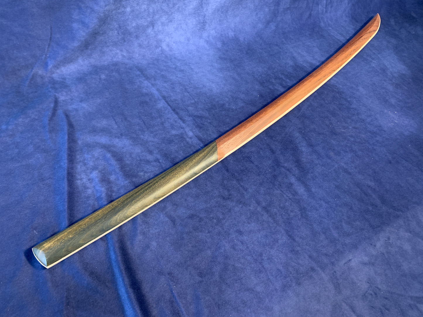 Laminated Bokken - Verawood, Jatoba, Hickory