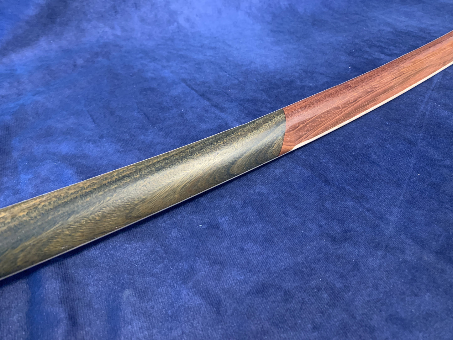 Laminated Bokken - Verawood, Jatoba, Hickory