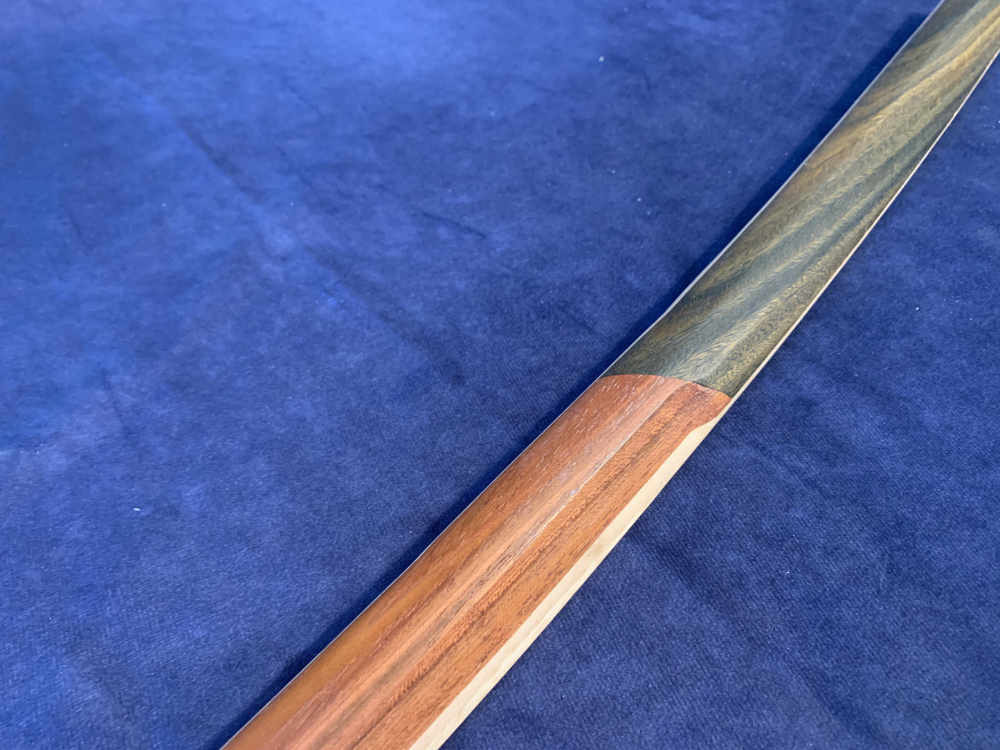 Laminated Bokken - Verawood, Jatoba, Hickory