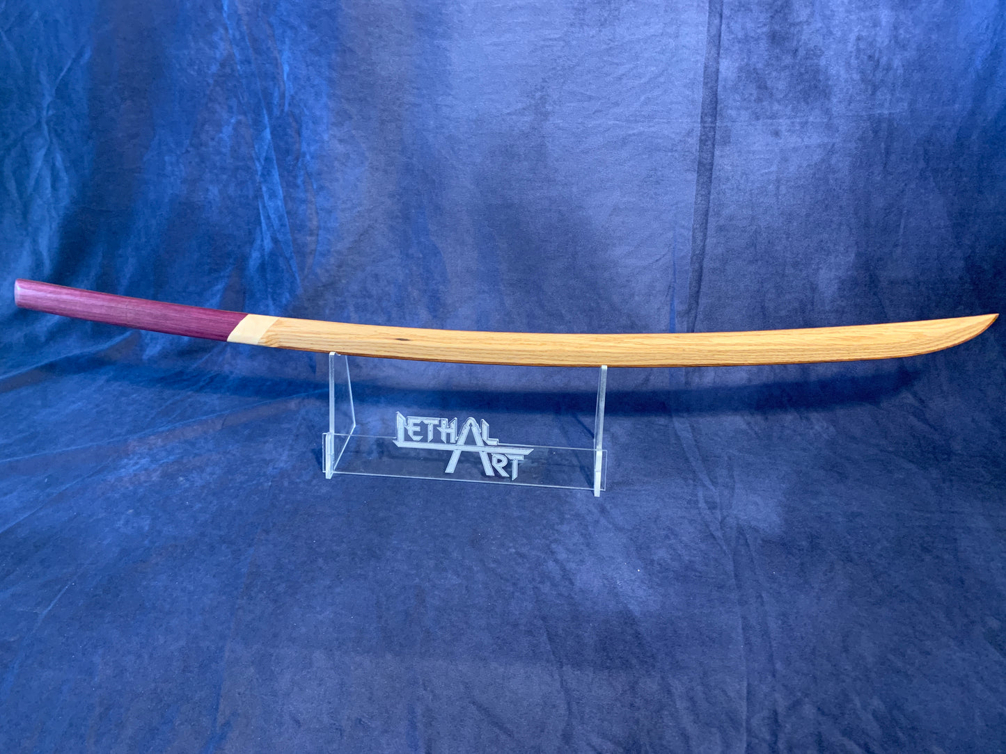 Laminated Bokken - Oak, Purpleheart, and Jatoba