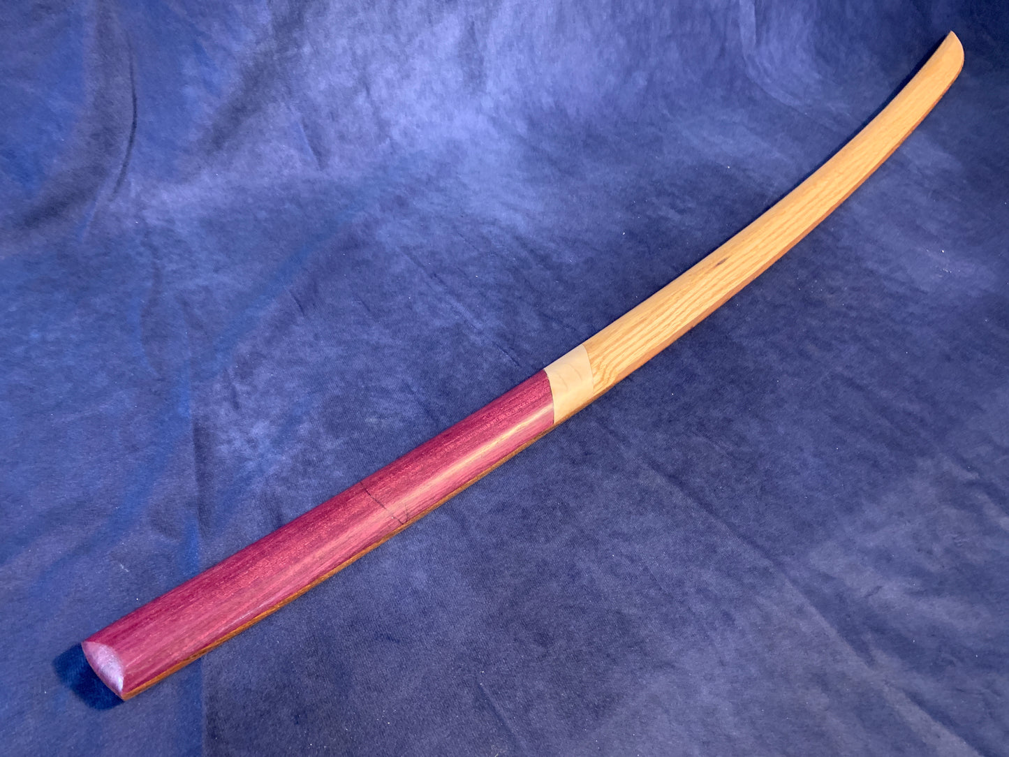 Laminated Bokken - Oak, Purpleheart, and Jatoba