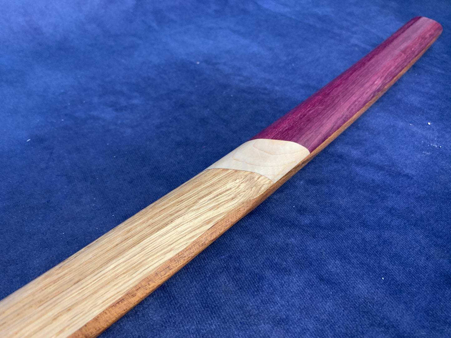 Laminated Bokken - Oak, Purpleheart, and Jatoba