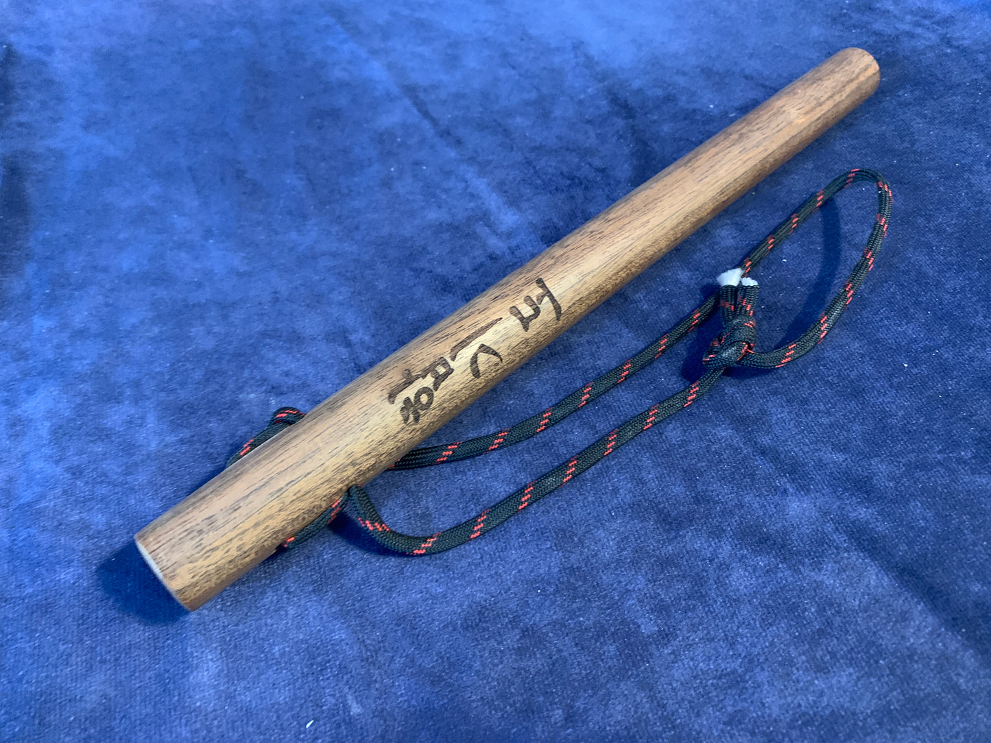 "Hapkido" Engraved Walnut Tan-Bong